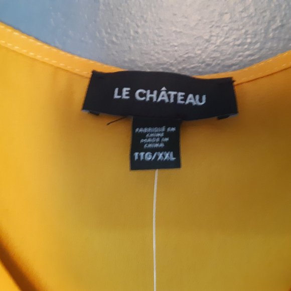 Yellow Tank Top Blouse - Picture 3 of 6